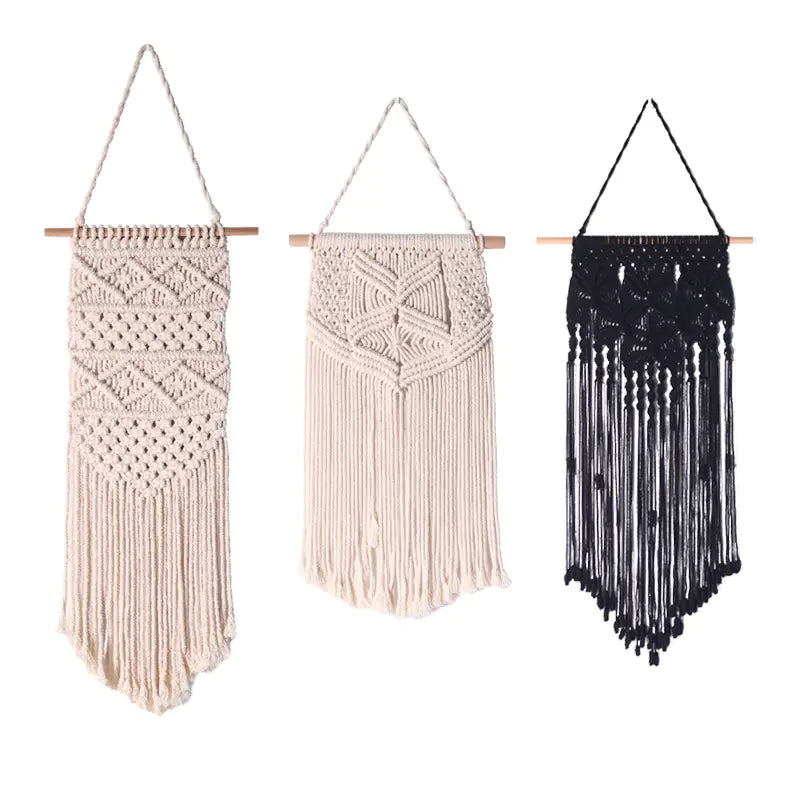 Bohemian Handwoven Tapestry - Modern Nordic Decor