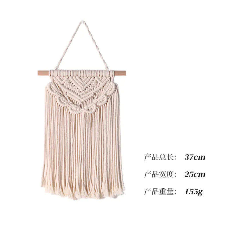 Bohemian Handwoven Tapestry - Modern Nordic Decor