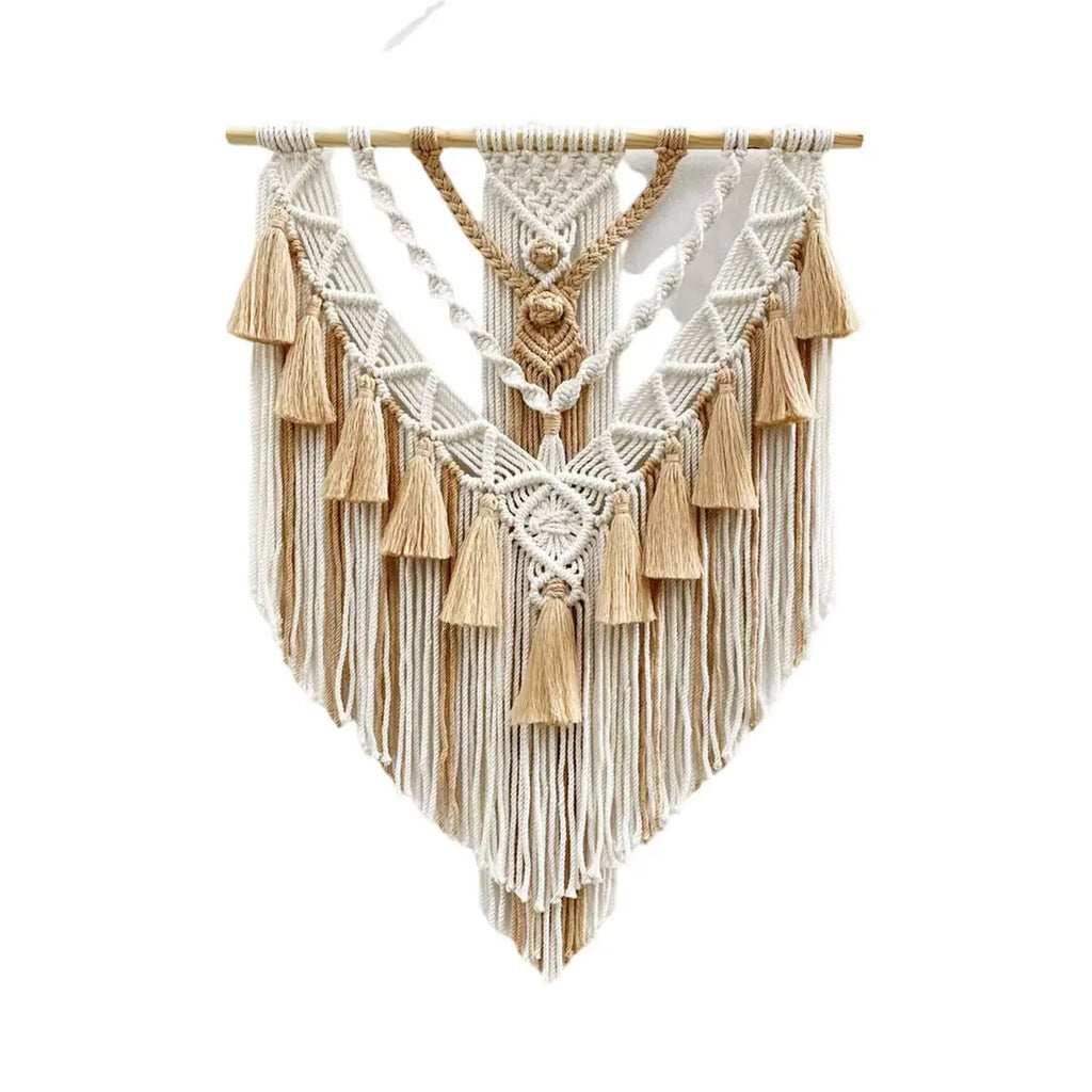 Bohemian DIY Cotton Rope Tapestry Wall Decor