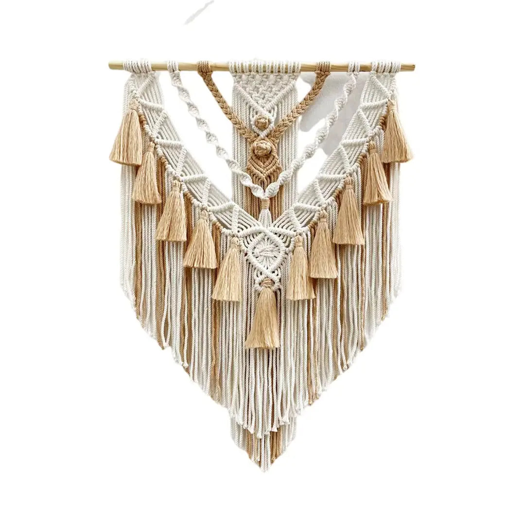 Bohemian DIY Cotton Rope Tapestry Wall Decor