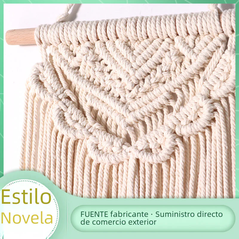 Bohemian Handwoven Tapestry - Modern Nordic Decor