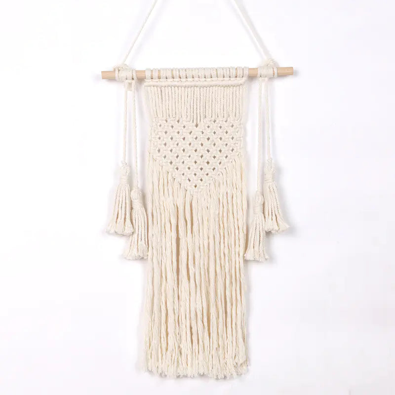 Bohemian DIY Cotton Rope Tapestry Wall Decor