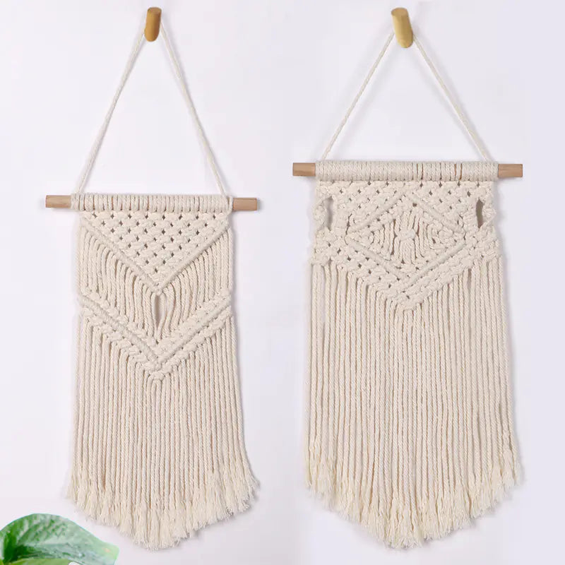 Bohemian DIY Cotton Rope Tapestry Wall Decor