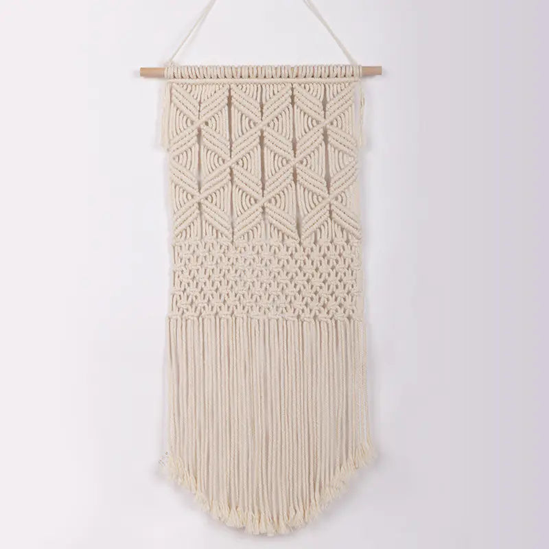 Bohemian DIY Cotton Rope Tapestry Wall Decor
