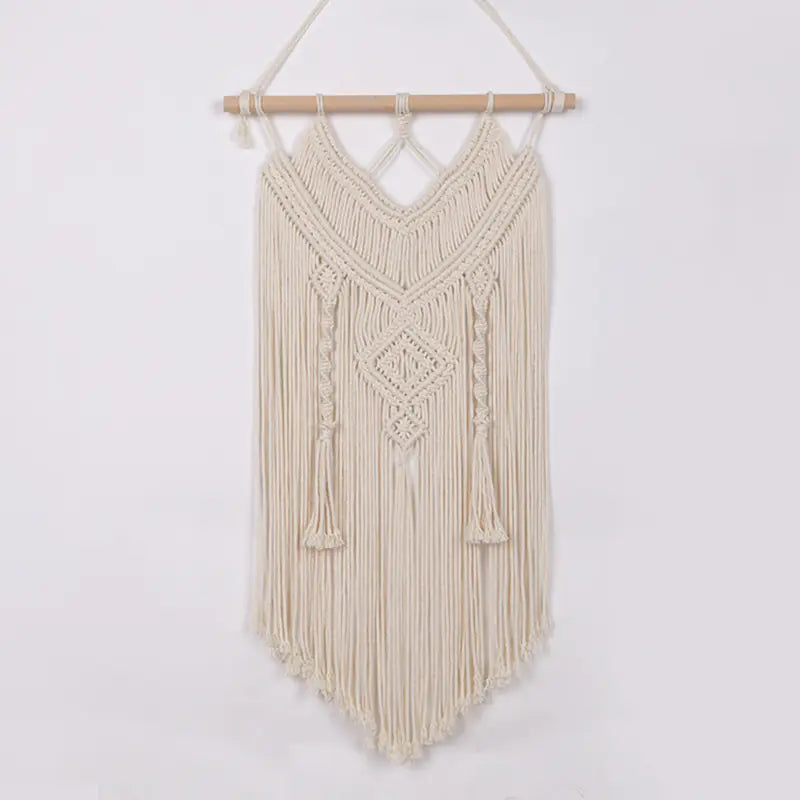 Bohemian DIY Cotton Rope Tapestry Wall Decor