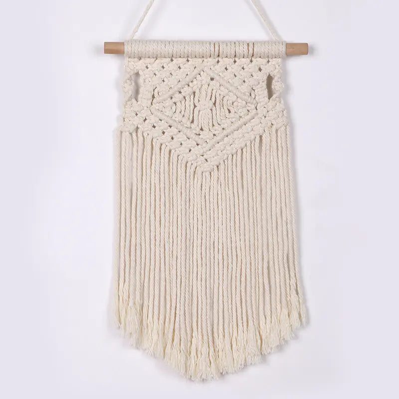 Bohemian DIY Cotton Rope Tapestry Wall Decor