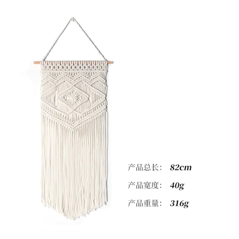 Bohemian Handwoven Tapestry - Modern Nordic Decor