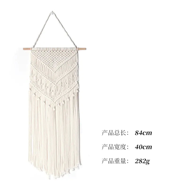 Bohemian Handwoven Tapestry - Modern Nordic Decor